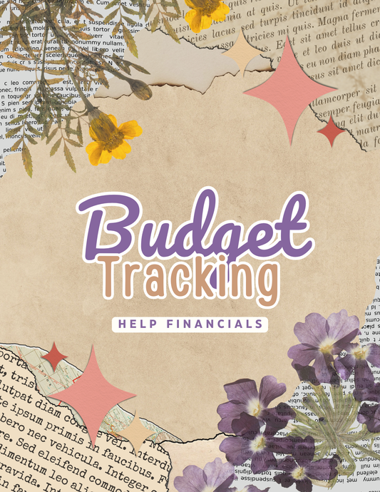 Blooming Lilies Budget Tracker Bundle