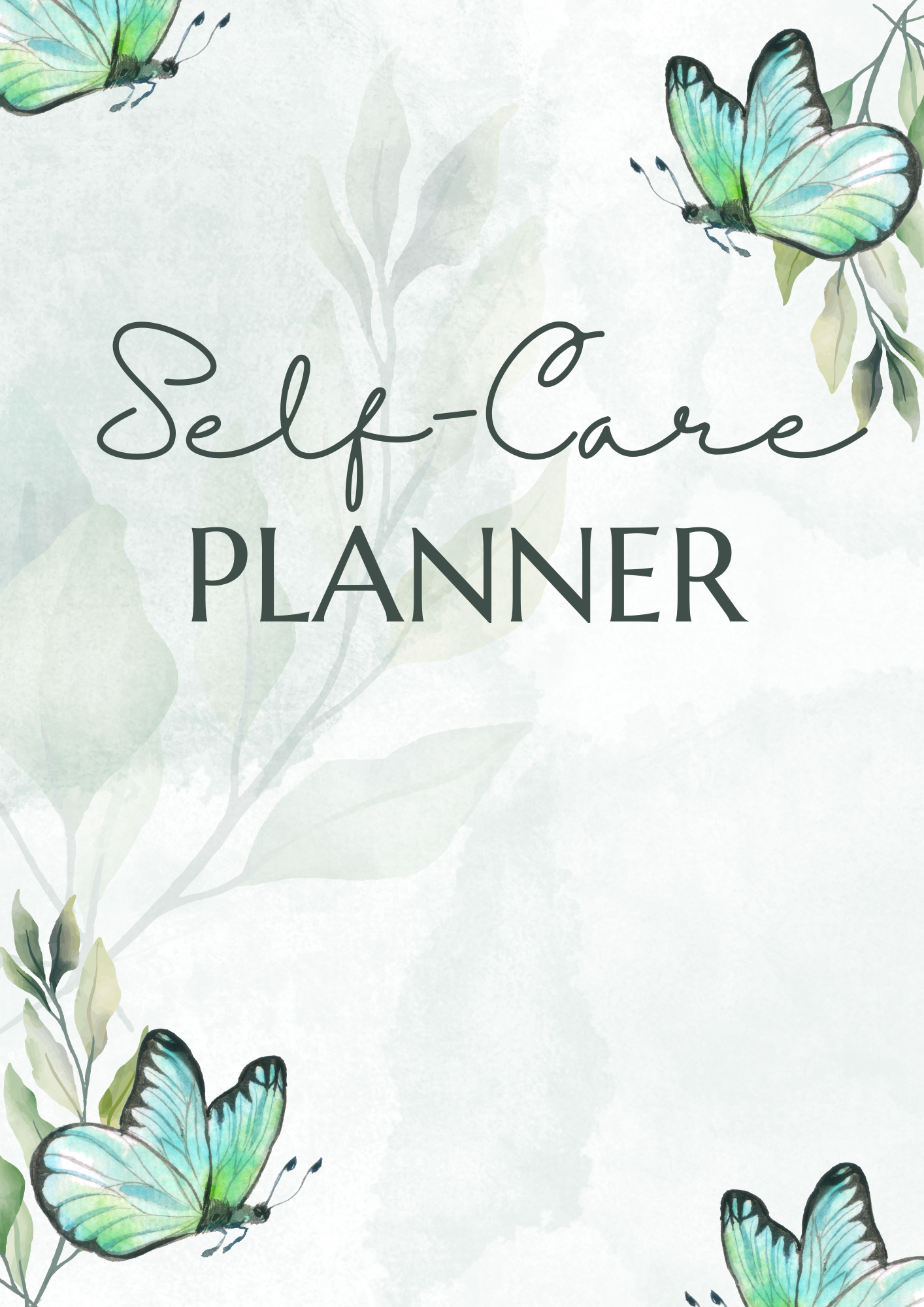 Self-Care Planner from Blooming Lilies